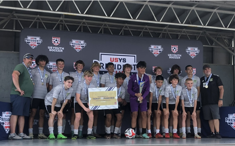 Dragons 09 (BU15) are USYS Eastern Region Presidents Cup Champs!